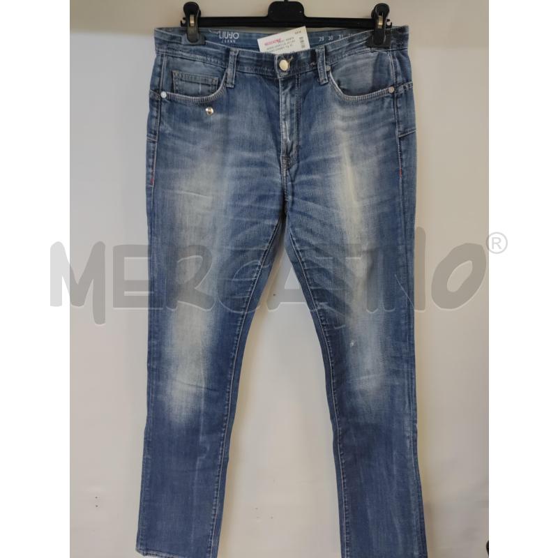 JEANS UOMO LIU-JO LAVAGGIO CHIARO | Mercatino dell'Usato Acerra 1