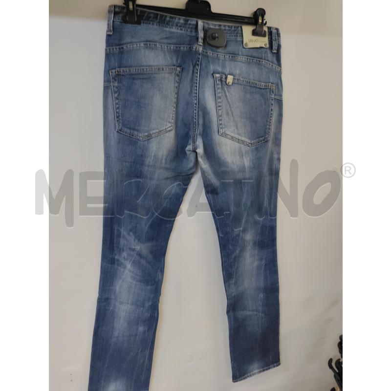JEANS UOMO LIU-JO LAVAGGIO CHIARO | Mercatino dell'Usato Acerra 2