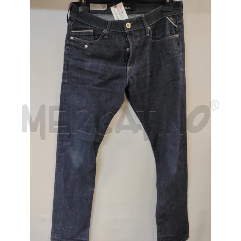 JEANS UOMO REPLAY LAVAGGIO SCURO | Mercatino dell'Usato Acerra 1