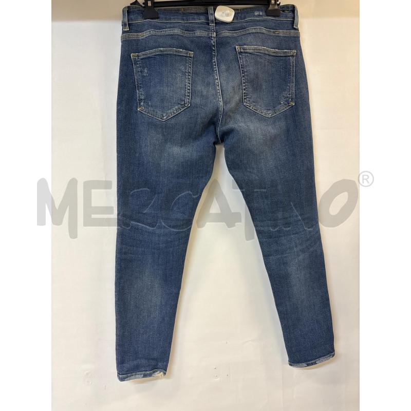 JEANS UOMO ZARA MAN SCURO CON STRAPPI | Mercatino dell'Usato Acerra 2