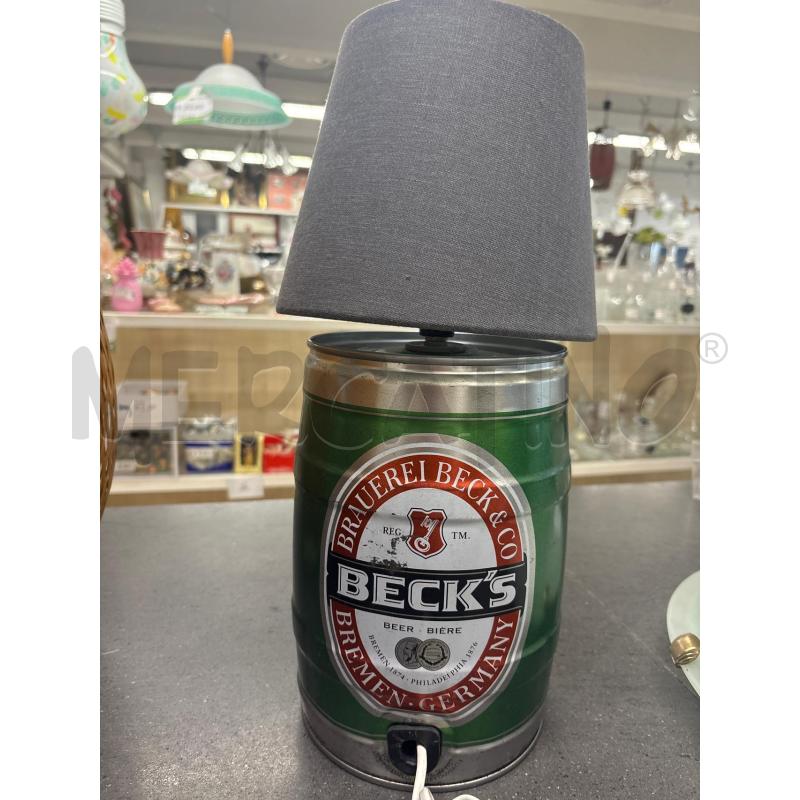 LAMPADA BARATTOLO BECK'S VERDE | Mercatino dell'Usato Acerra 1
