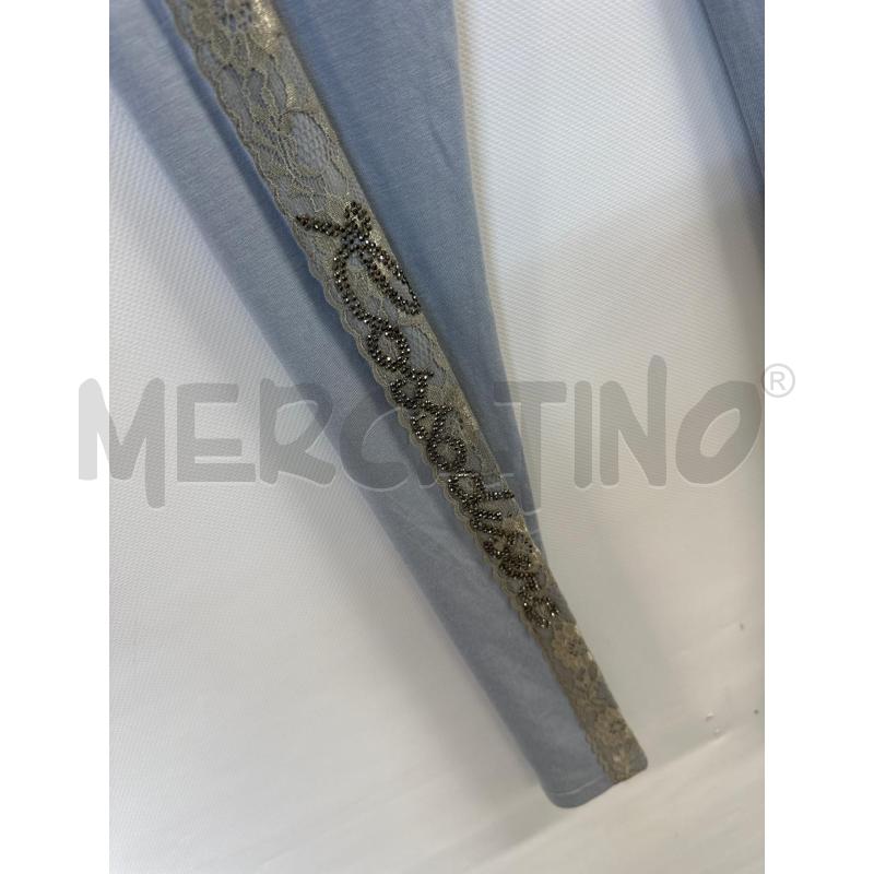 LEGGINGS DONNA ROSSODISERA AZZURRO | Mercatino dell'Usato Acerra 2