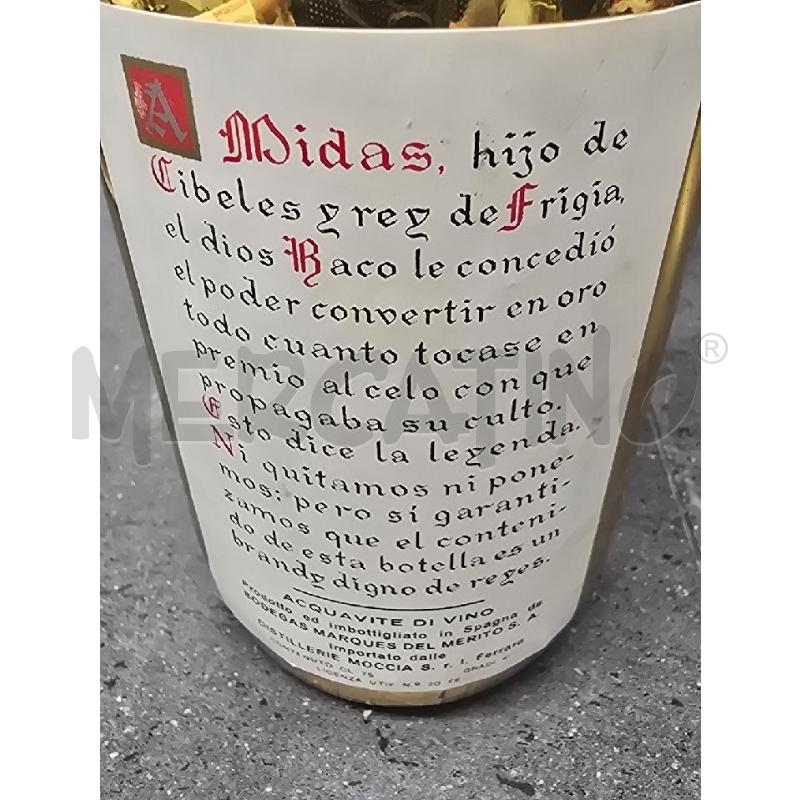 LIQUORE BRANDY MIDAS | Mercatino dell'Usato Acerra 3