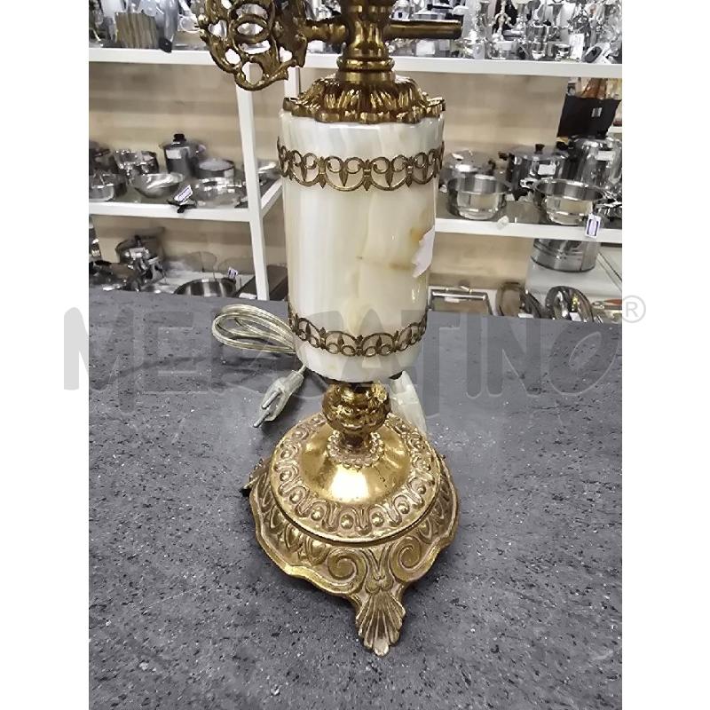 LUME BASE DORATA COPPA VETRO | Mercatino dell'Usato Acerra 2