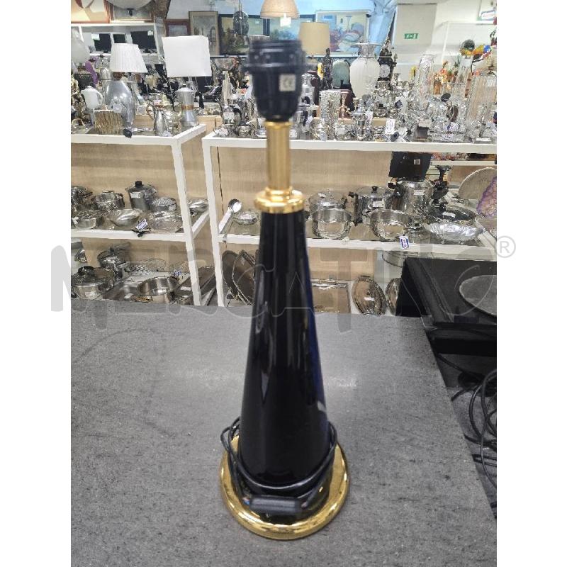 LUME BLU NERO VERDE BASE TONDA DORATA | Mercatino dell'Usato Acerra 2
