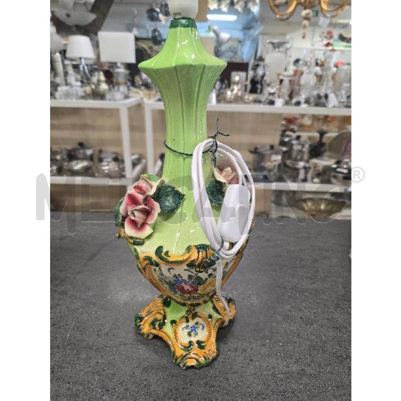 LUME VERDE ARANCIONE FIORI RILIEVO  | Mercatino dell'Usato Acerra 1