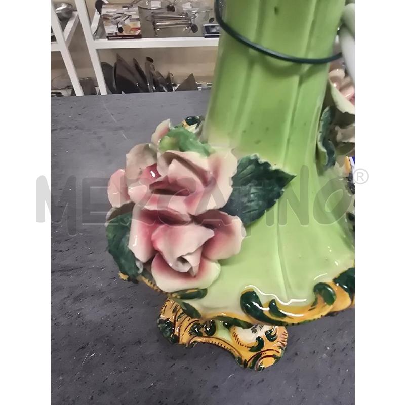 LUME VERDE ARANCIONE FIORI RILIEVO  | Mercatino dell'Usato Acerra 3