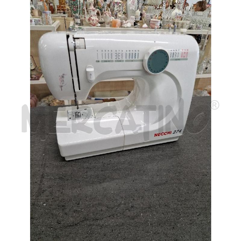 MACCHINA CUCIRE BIANCO NECCHI 274 | Mercatino dell'Usato Acerra 1