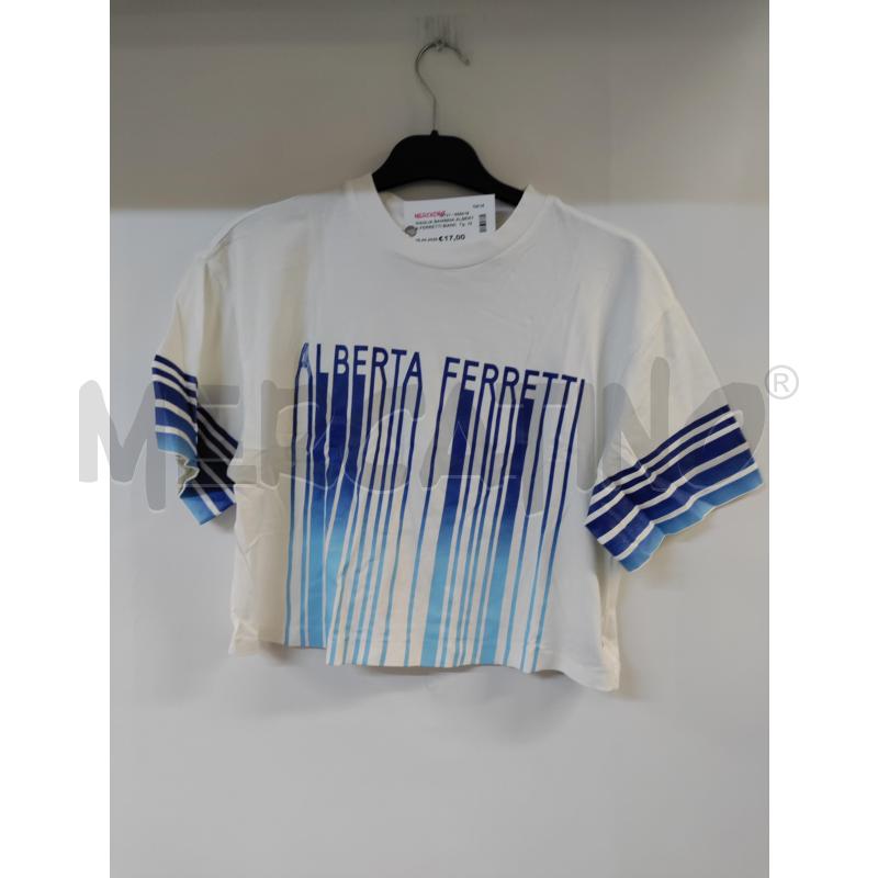 MAGLIA BAMBINA ALBERTA FERRETTI BIANCO BLU | Mercatino dell'Usato Acerra 1