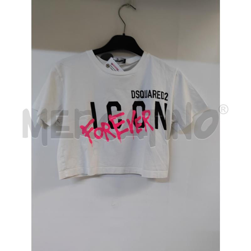 MAGLIA BAMBINA DSQUARED BIANCO FOREVER | Mercatino dell'Usato Acerra 1