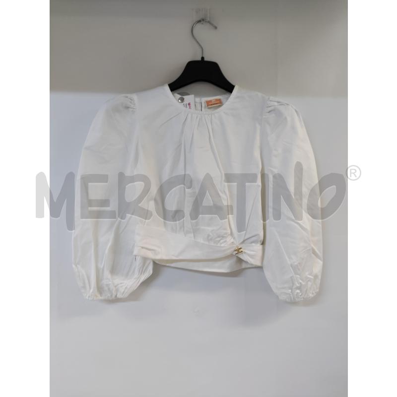 MAGLIA BAMBINA ELISABETTA FRANCHI BIANCO | Mercatino dell'Usato Acerra 1