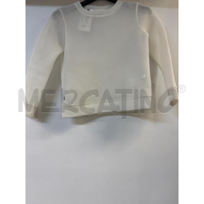 MAGLIA BAMBINA FENDI BIANCA TRASPARENTE | Mercatino dell'Usato Acerra 1