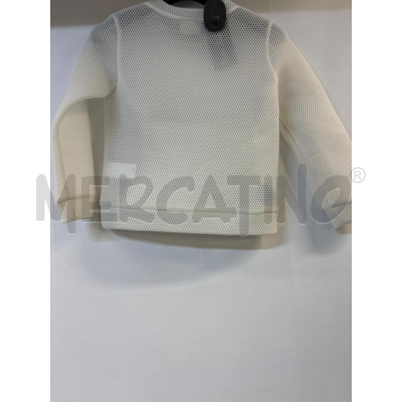 MAGLIA BAMBINA FENDI BIANCA TRASPARENTE | Mercatino dell'Usato Acerra 3