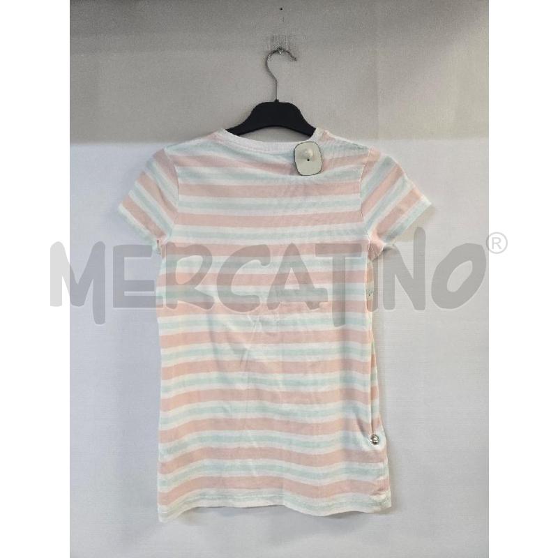 MAGLIA BAMBINA GUESS RIGHE ROSA VERDE | Mercatino dell'Usato Acerra 2