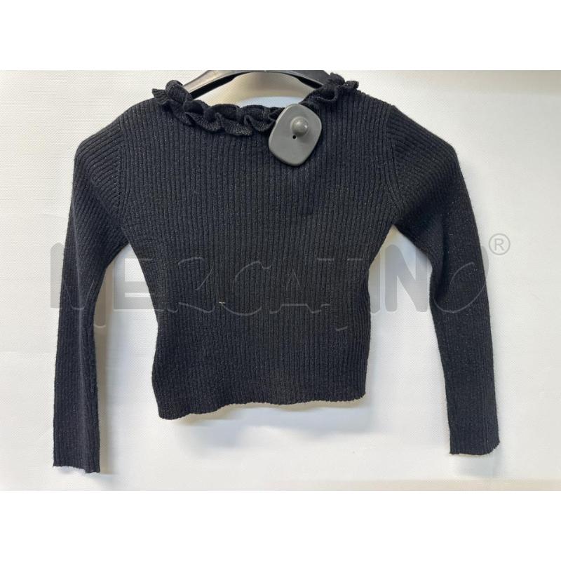 MAGLIA BAMBINA MAYORAL NERO LAMINATO | Mercatino dell'Usato Acerra 2