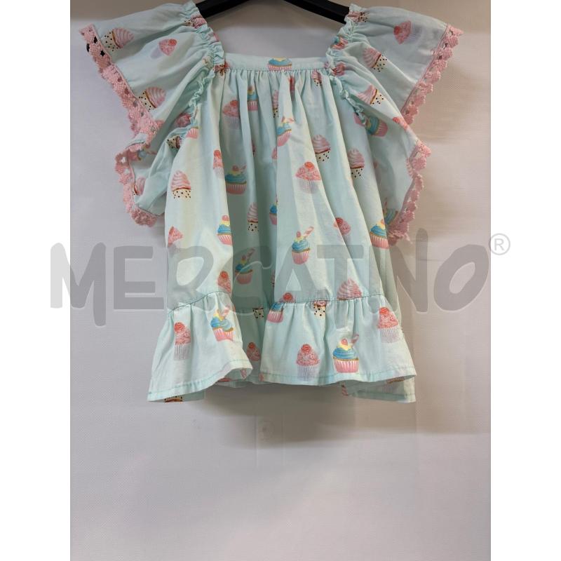 MAGLIA BAMBINA PHI CLOTING CELESTE ROSA | Mercatino dell'Usato Acerra 1