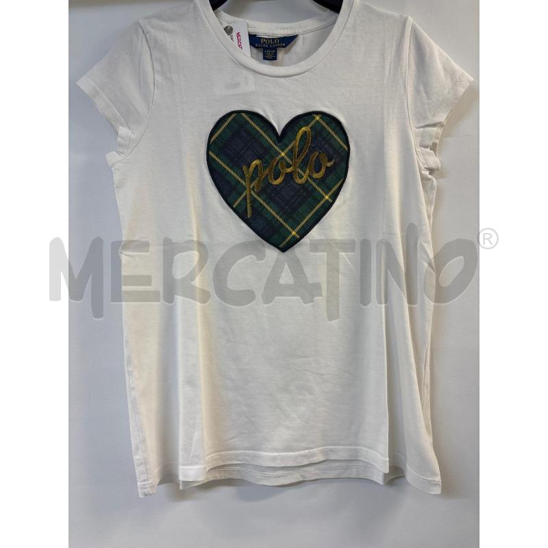 MAGLIA BAMBINA POLO RALPH LAUREN CUORE VERDE | Mercatino dell'Usato Acerra 1