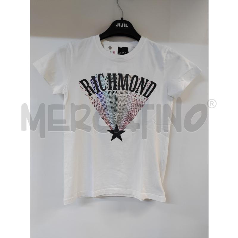MAGLIA BAMBINA RICHMOND BIANCO STRASSCOLORATI | Mercatino dell'Usato Acerra 1