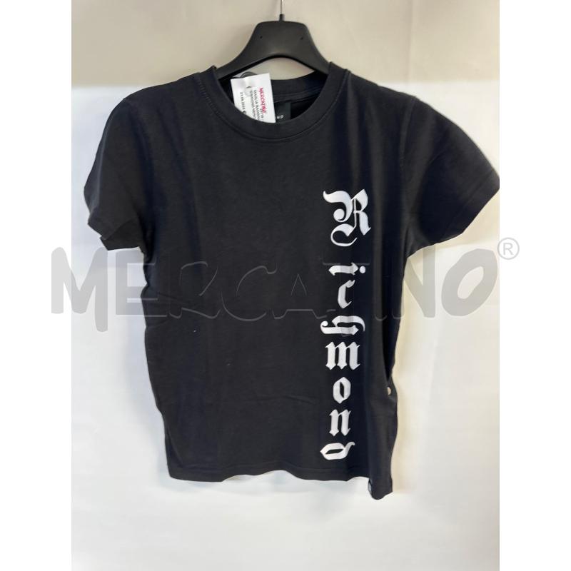 MAGLIA BAMBINO JOHN RICHMOND NERO BIANCO | Mercatino dell'Usato Acerra 1
