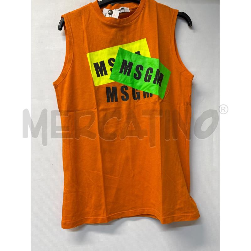 MAGLIA BAMBINO MSGM ARANCIONE GIALLO VERDE | Mercatino dell'Usato Acerra 1