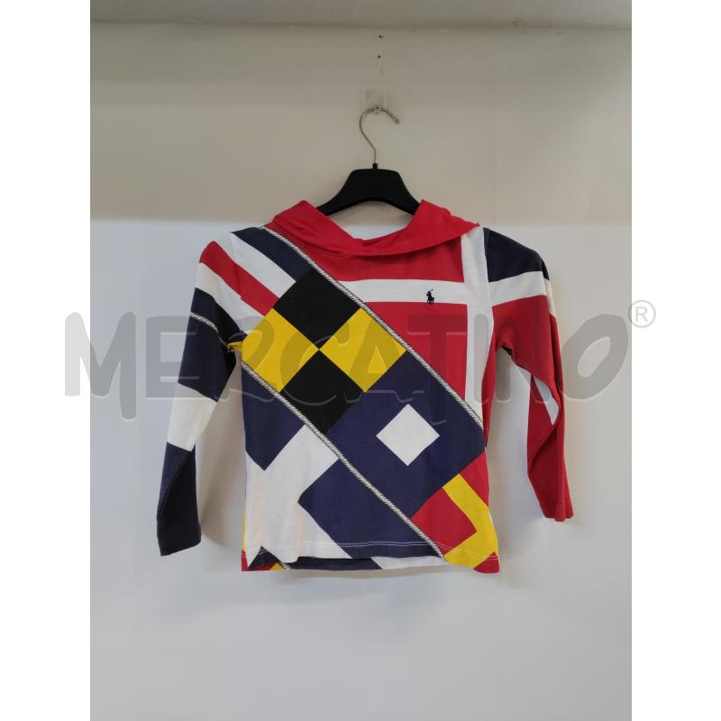 MAGLIA BAMBINO POLO RALPH LAUREN ROSSO BLU GIALLO | Mercatino dell'Usato Acerra 1