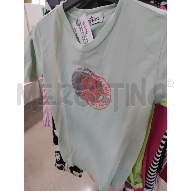MAGLIA BAMBINO STONE ISLAND VERDE CHIARO | Mercatino dell'Usato Acerra 1