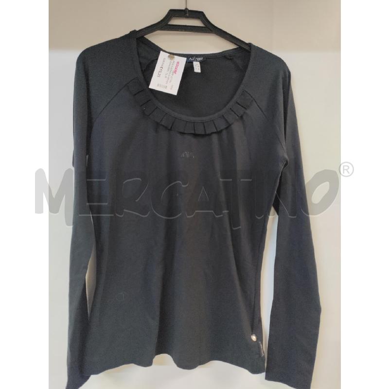 MAGLIA DONNA AJ ARMANI JEANS NERO | Mercatino dell'Usato Acerra 1