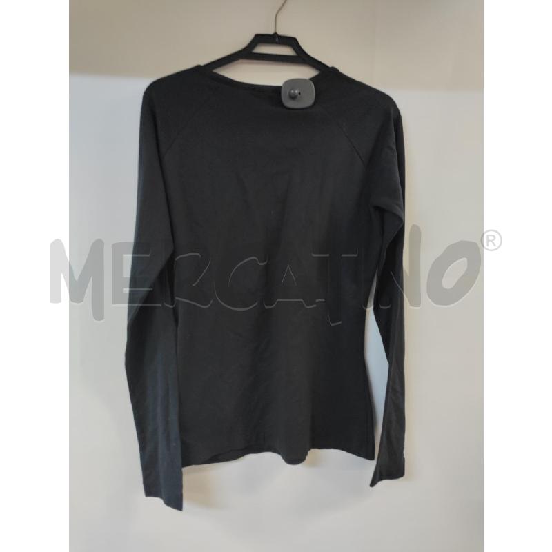 MAGLIA DONNA AJ ARMANI JEANS NERO | Mercatino dell'Usato Acerra 2
