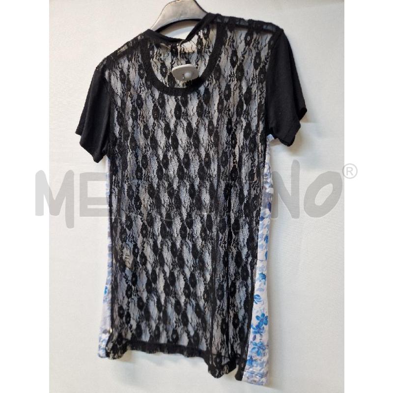 MAGLIA DONNA AKÈ DISEGNO SCHIENA RICAMATA NERO | Mercatino dell'Usato Acerra 2