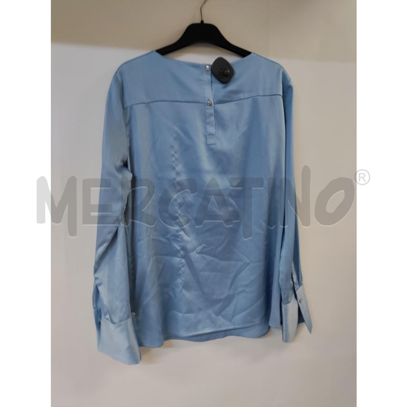 MAGLIA DONNA BANANA REPUBLIC AZZURRO LUCIDO | Mercatino dell'Usato Acerra 2