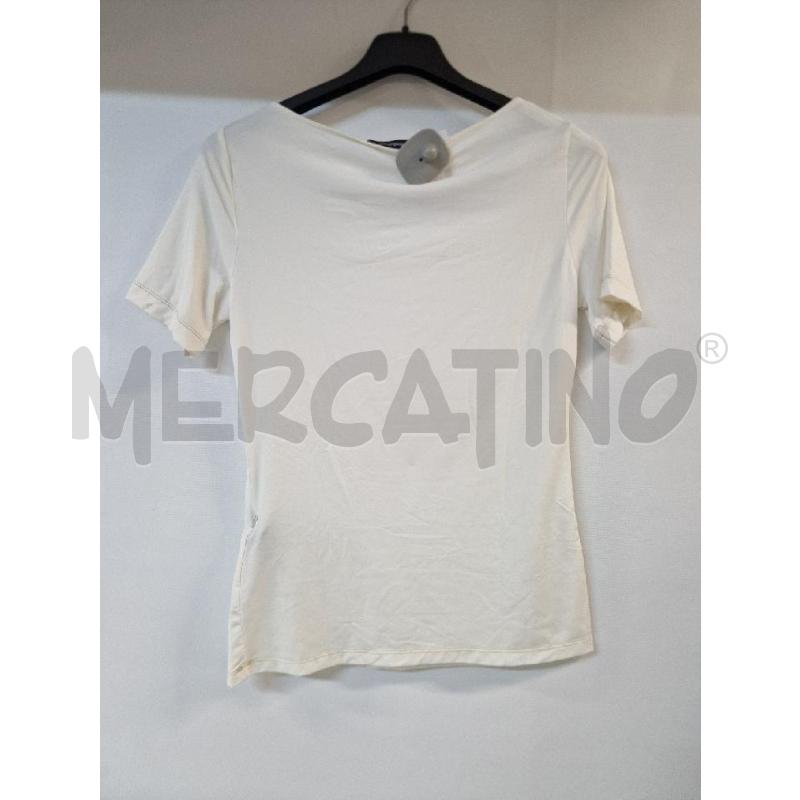 MAGLIA DONNA BIANCO DORATO ROCCOBAROCCO | Mercatino dell'Usato Acerra 2