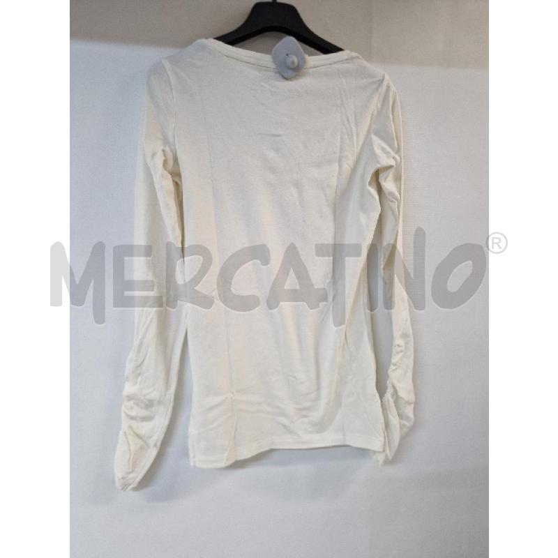 MAGLIA DONNA BIANCO GUESS RAMATA SILVER | Mercatino dell'Usato Acerra 2