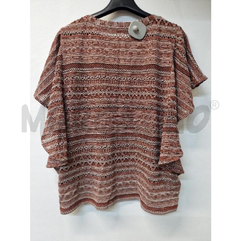 MAGLIA DONNA BIANCO ROSSO CARACTERE | Mercatino dell'Usato Acerra 2