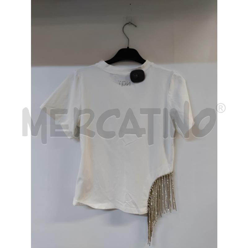 MAGLIA DONNA BIANCO STRASS LOTTO1 | Mercatino dell'Usato Acerra 2