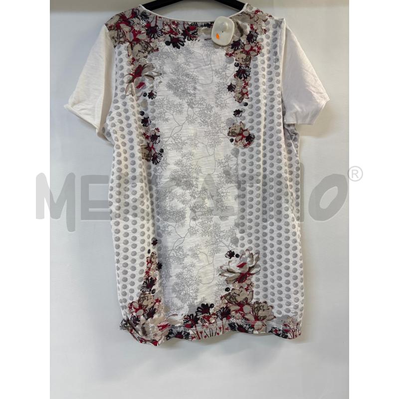 MAGLIA DONNA CECIL BIANCO GRIGIO | Mercatino dell'Usato Acerra 2