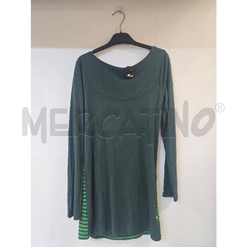 MAGLIA DONNA DESIGUAL VERDE | Mercatino dell'Usato Acerra 2