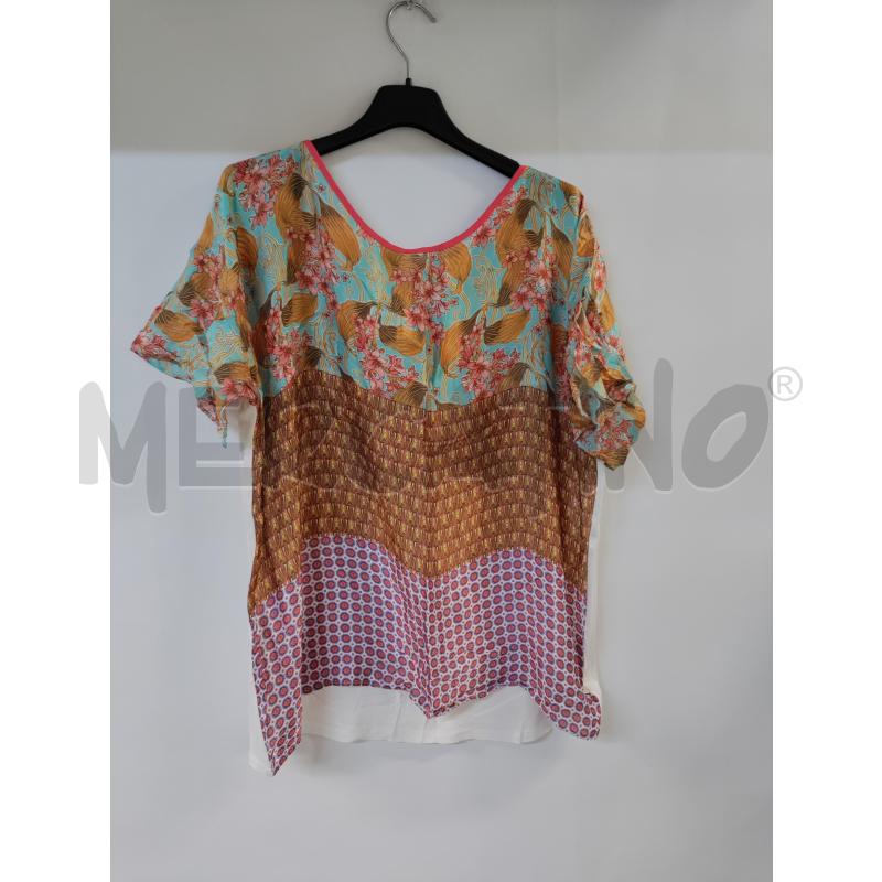 MAGLIA DONNA DIANA GALLESI ARANCIONE VERDE | Mercatino dell'Usato Acerra 1