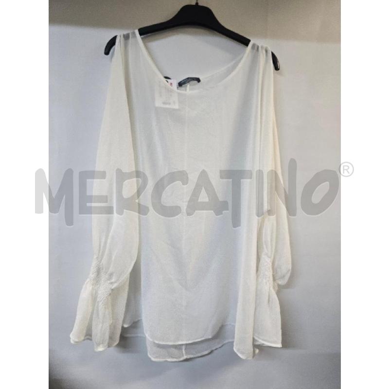 MAGLIA DONNA ELENA MIRO BIANCO VELATA | Mercatino dell'Usato Acerra 1