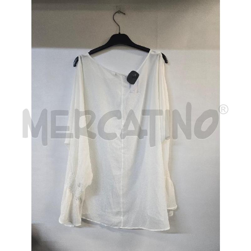 MAGLIA DONNA ELENA MIRO BIANCO VELATA | Mercatino dell'Usato Acerra 2