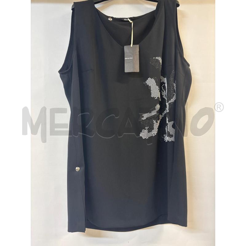 MAGLIA DONNA ELENA MIRO NERA CON STRASS | Mercatino dell'Usato Acerra 1
