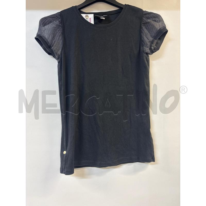 MAGLIA DONNA EMPORIO ARMANI NERO MANICA VELATA | Mercatino dell'Usato Acerra 1
