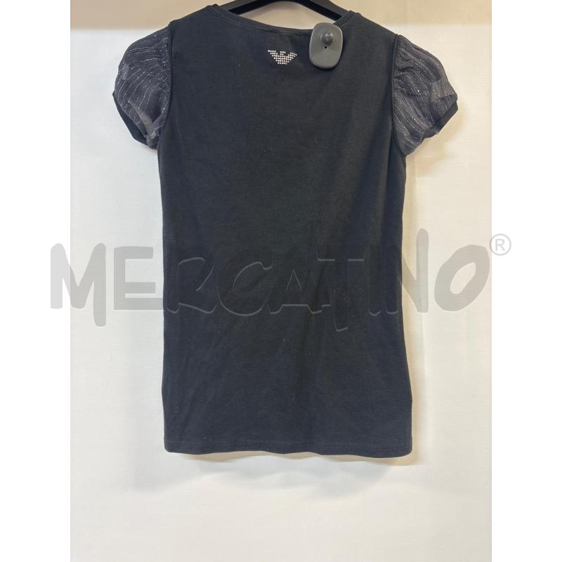 MAGLIA DONNA EMPORIO ARMANI NERO MANICA VELATA | Mercatino dell'Usato Acerra 3