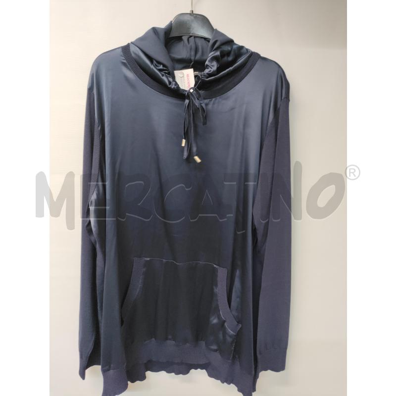 MAGLIA DONNA FIORELLA RUBINO BLU LUCIDO | Mercatino dell'Usato Acerra 1