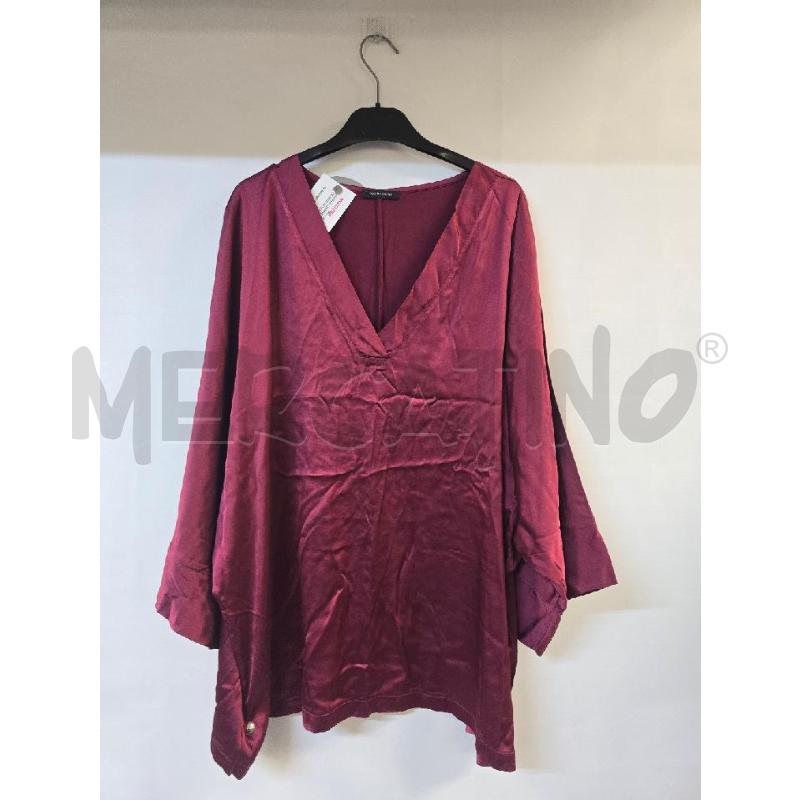 MAGLIA DONNA FIORELLA RUBINO BORDO LUCIDO | Mercatino dell'Usato Acerra 1