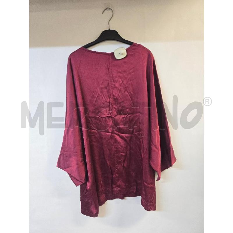MAGLIA DONNA FIORELLA RUBINO BORDO LUCIDO | Mercatino dell'Usato Acerra 2