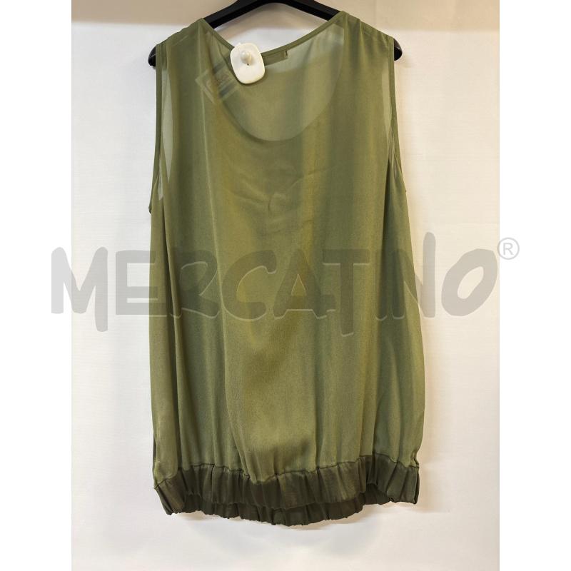 MAGLIA DONNA FRACOMINA VERDE NERO | Mercatino dell'Usato Acerra 2