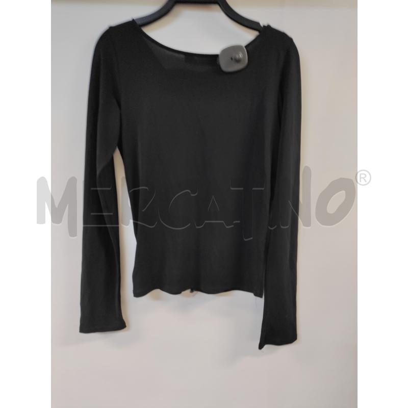 MAGLIA DONNA FRANCO FONTANESI NERO | Mercatino dell'Usato Acerra 2