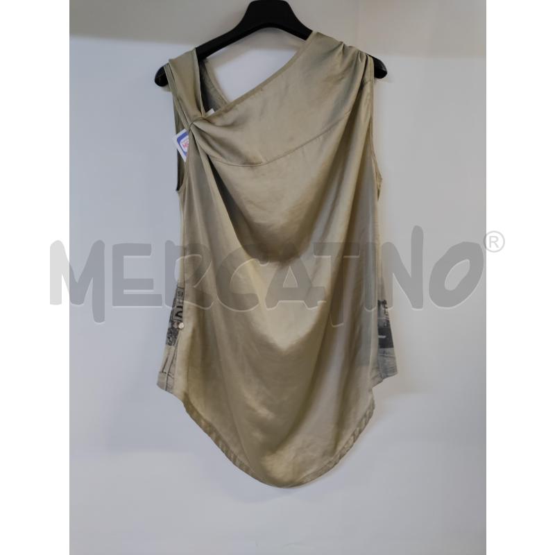 MAGLIA DONNA GAUDÌ BEIGE ALBERI | Mercatino dell'Usato Acerra 2