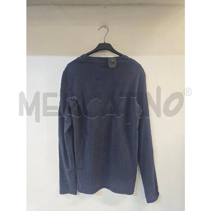 MAGLIA DONNA GUESS BLU MANICA LUNGA | Mercatino dell'Usato Acerra 2