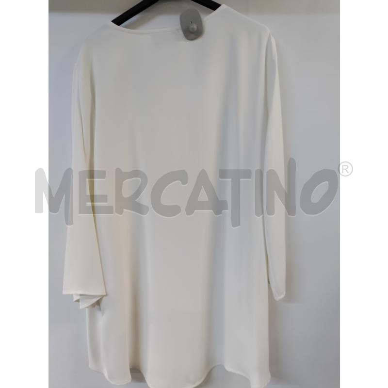 MAGLIA DONNA JOSEPH RIBKOFF BIANCO | Mercatino dell'Usato Acerra 2